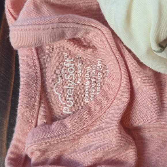 ​Carter's & PurelySoft Preemie (0M) Bodysuit & Gown Bundle (3 Items) - Picture 7 of 7
